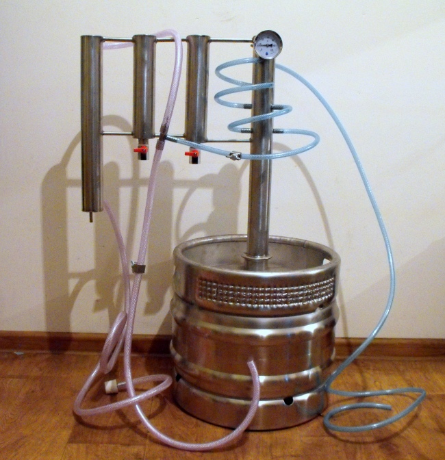 Destilační přístroj Destilátor, Palírna, Lihovarník, Vinopalník